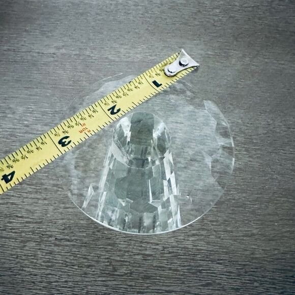 Mushroom Crystal Glass Prism Paperweight - Picture 4 of 6